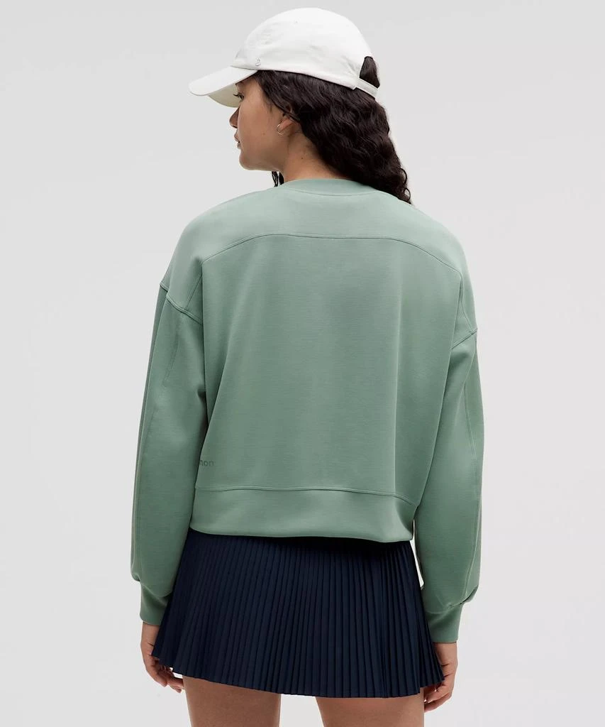 Lululemon Softstreme Perfectly Oversized Cropped Crew 18