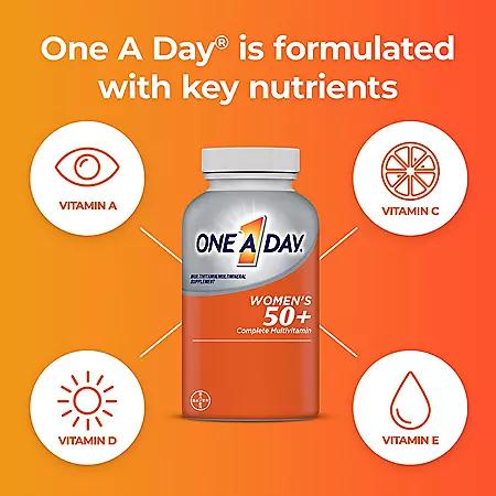 One A Day One A Day Women's 50+ Multivitamin Tablets 300 ct.