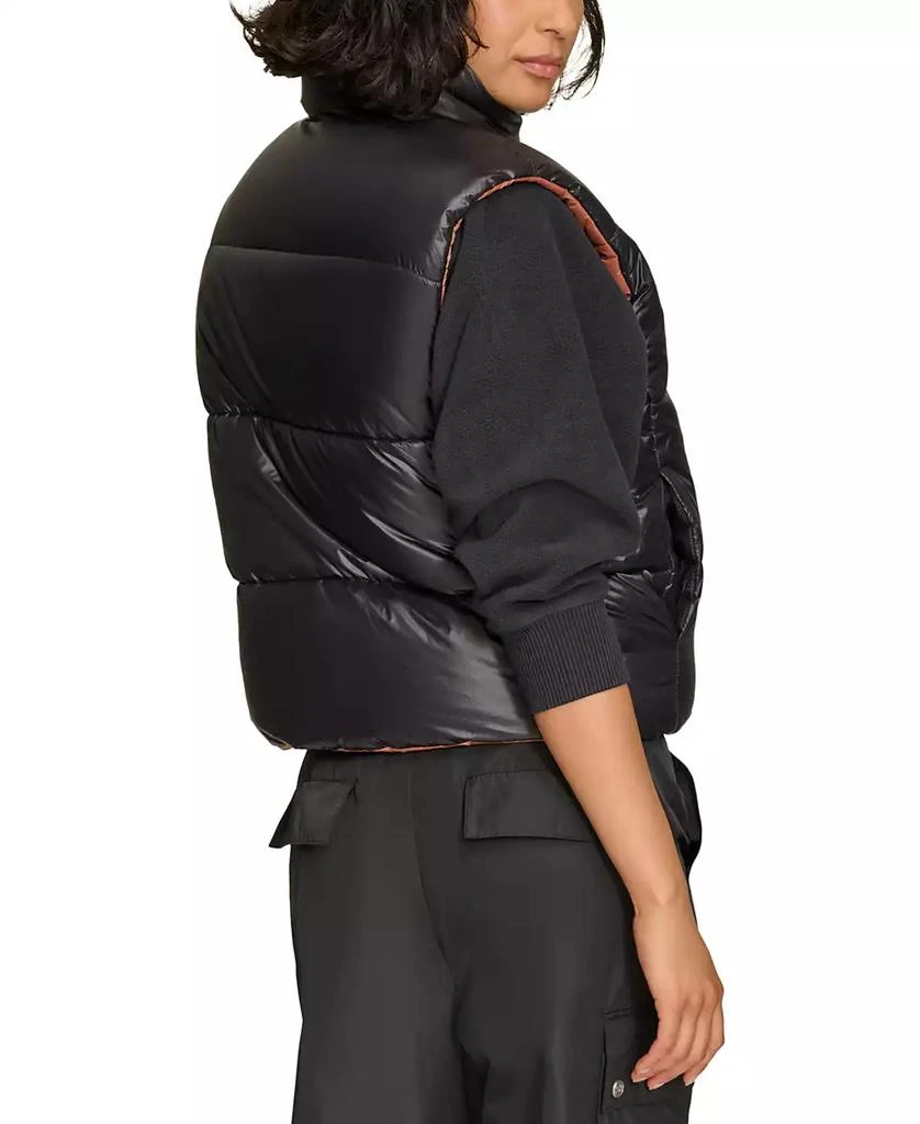 Starter Women's Reversible Zip-Front Puffer Vest 2