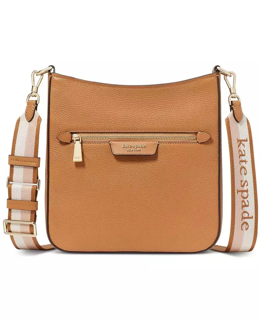 Kate Spade Hudson Small Pebbled Leather Messenger Crossbody 1