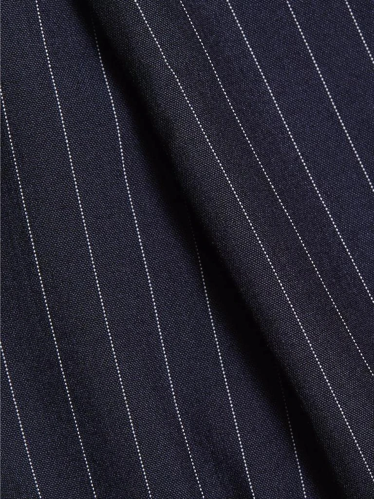 Reformation Alex Pinstriped Mid-Rise Straight-Leg Pants 7