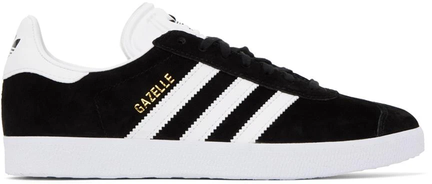 Adidas Black Gazelle Sneakers 1