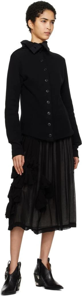 Toga Pulla Black Western Style Ankle Boots 5