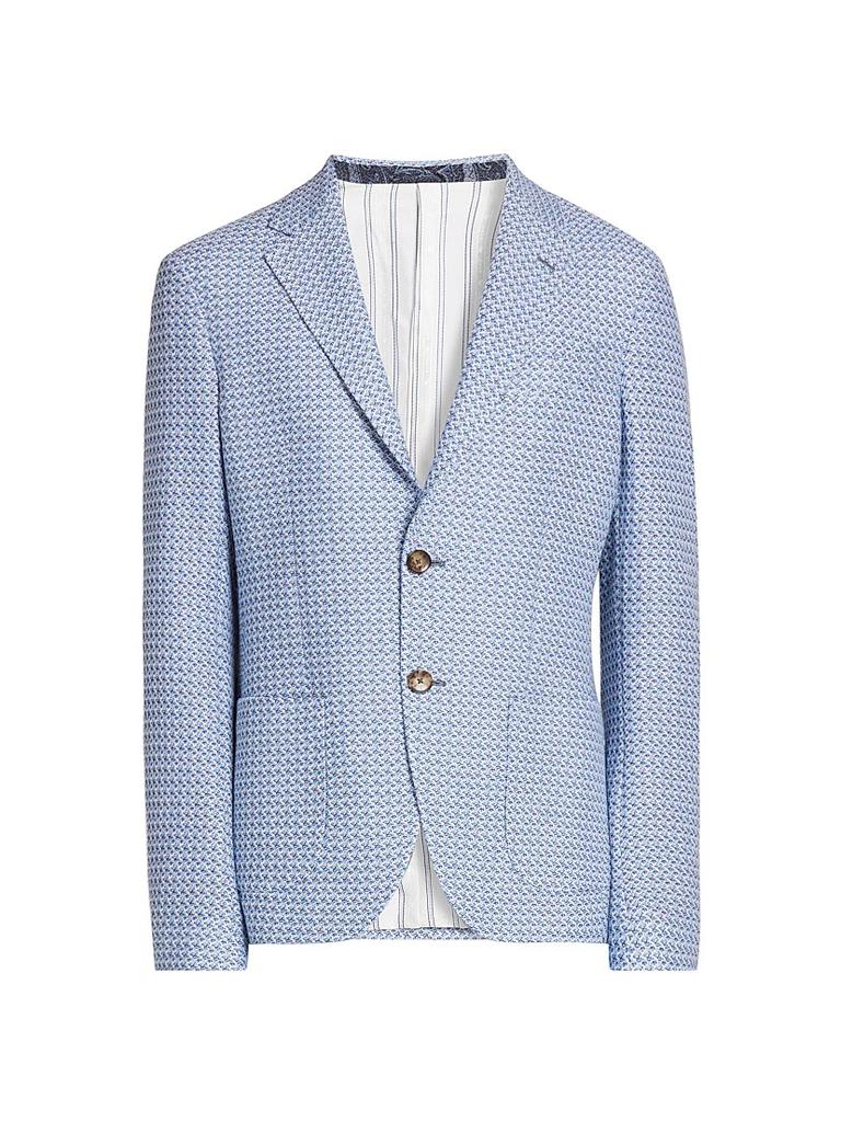 ETRO Roma Honeycomb Cotton Sport Jacket