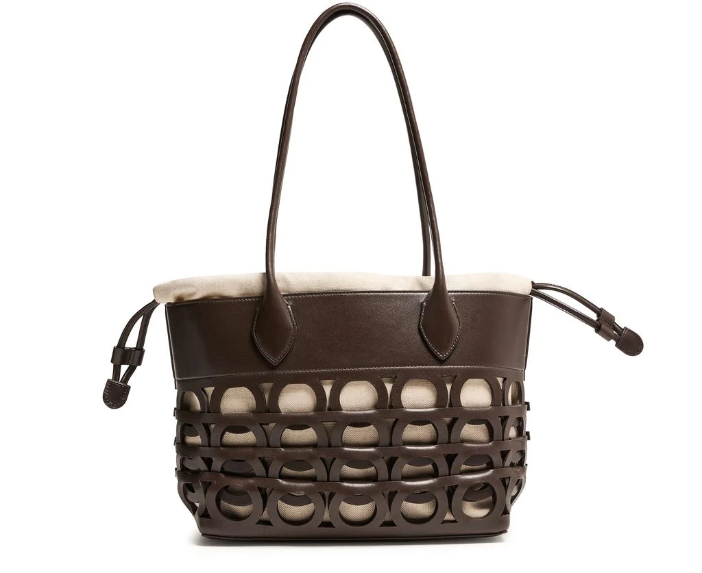 Salvatore Ferragamo Gancini tote bag 4