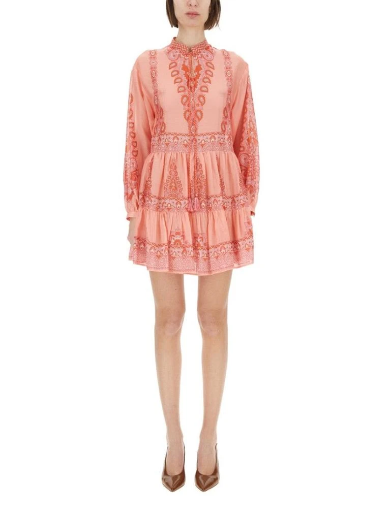 Relaxed Fit Tiered Mini Dress  On Sale Now with Up to 34% Off | Discover  Exclusive Deals & Savings at BeyondStyle  Authentic ETRO women|clothing| dresses with Limited-Time Discounts, Free Shipping, and