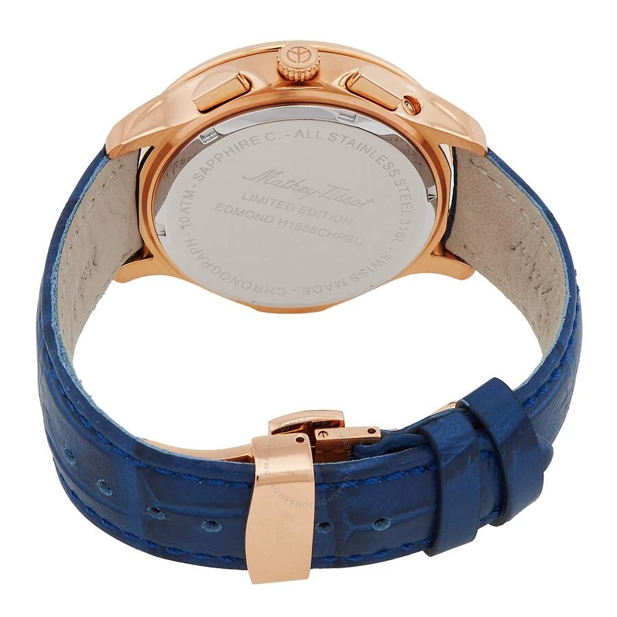 Mathey-Tissot Edmond Chronograph Quartz Blue Dial Men's Watch H1886CHPBU 3