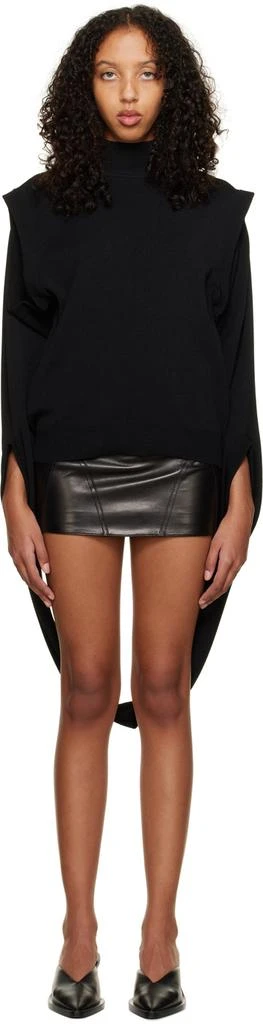 Boyarovskaya Black Loop Turtleneck 1