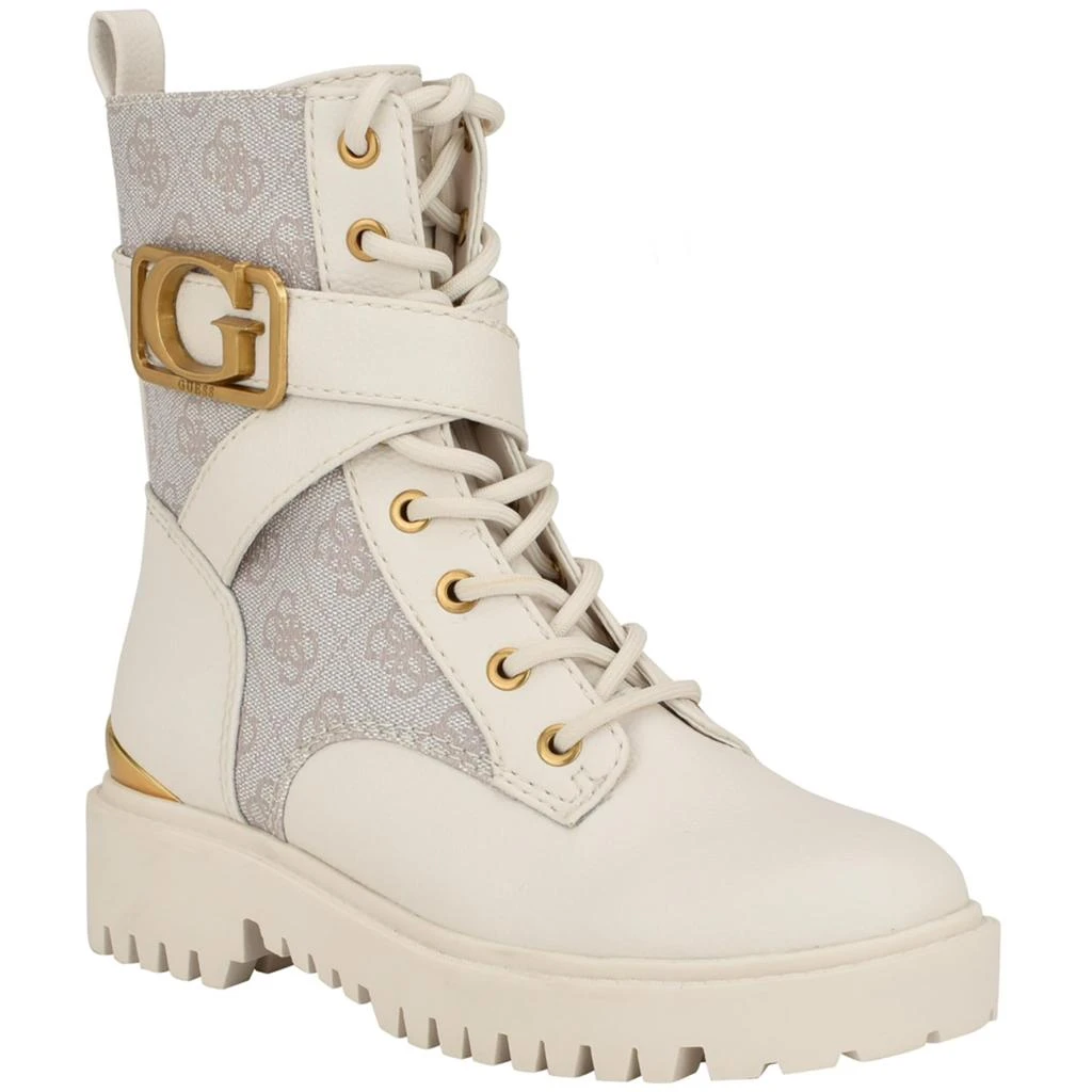 GUESS Orana  Womens Platform Combat & Lace-up Boots 2