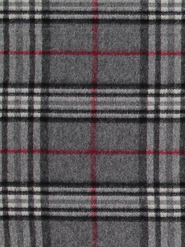 Fraas Plaid Cashmere Scarf