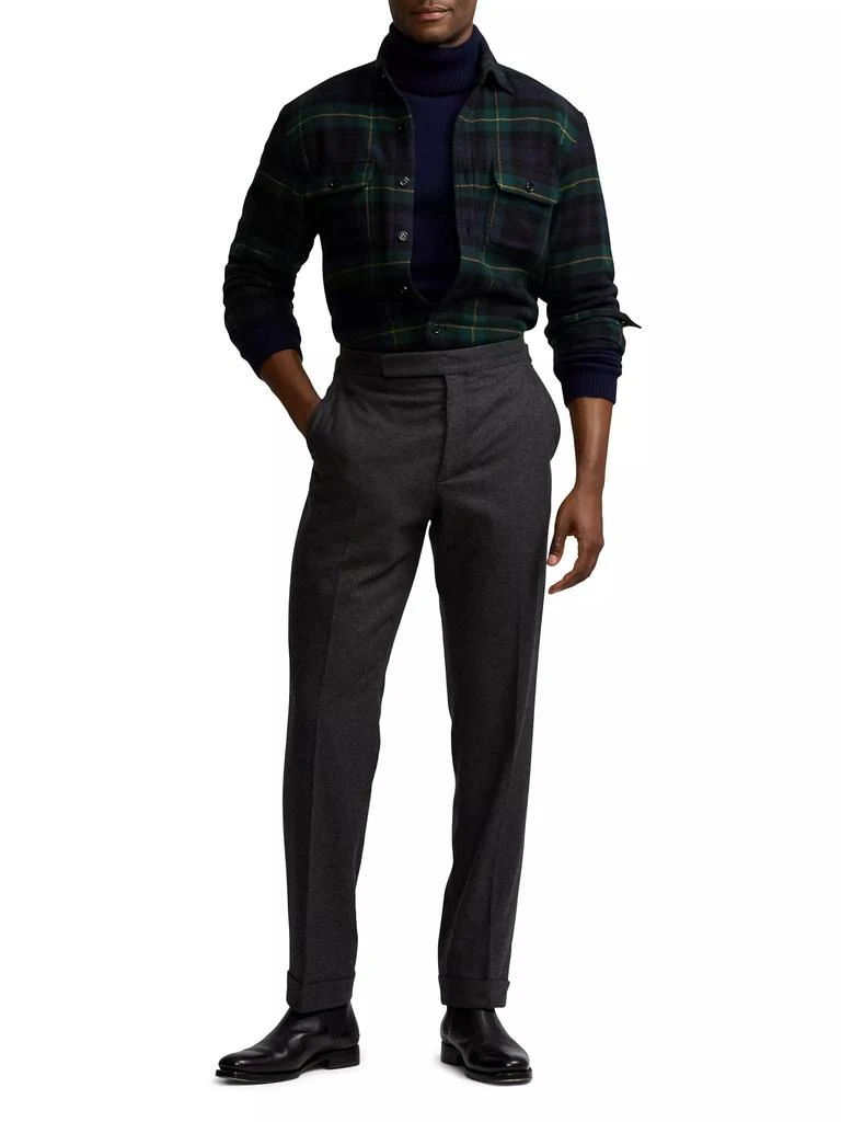 Ralph Lauren Wool & Cashmere Plaid Shirt 2