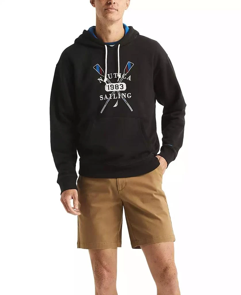 Nautica Men's Pullover Logo Graphic Hoodie 2
