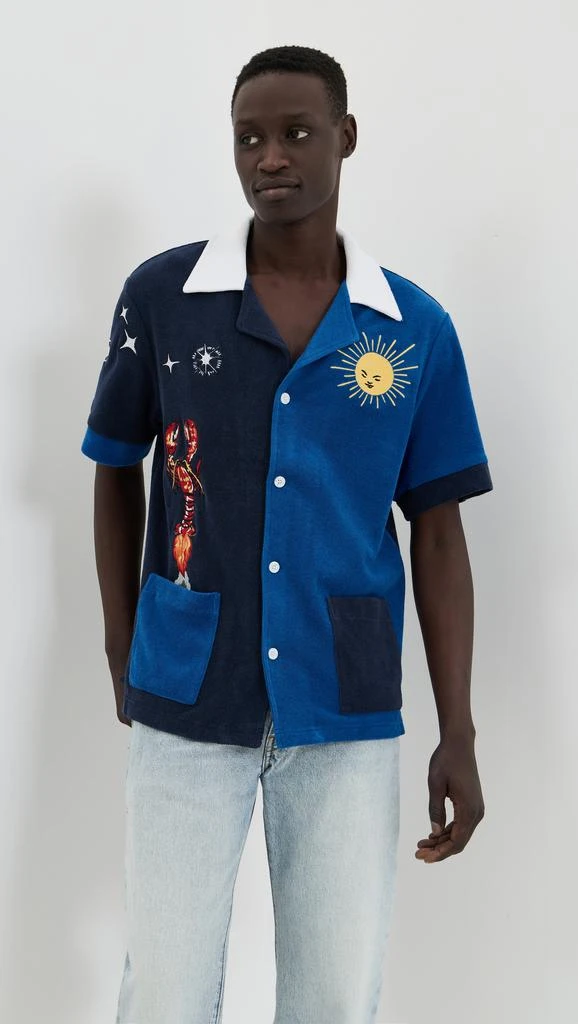 Tombolo 'Rocket Lobster' Cabana Shirt 6