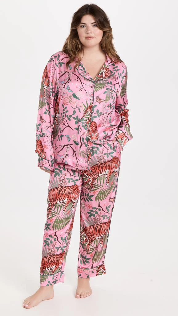 Karen Mabon Tiger Blossom Pajama Set 7