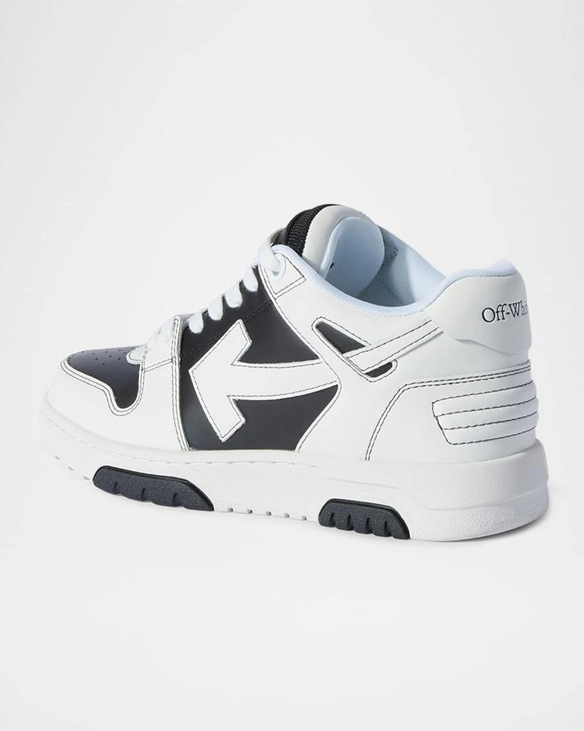Off-White Out Of Office Bicolor Leather Sneakers 4