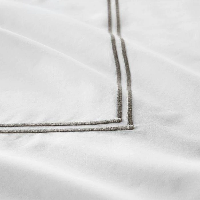 Hudson Italian Percale Shower Curtain - Exclusive 2