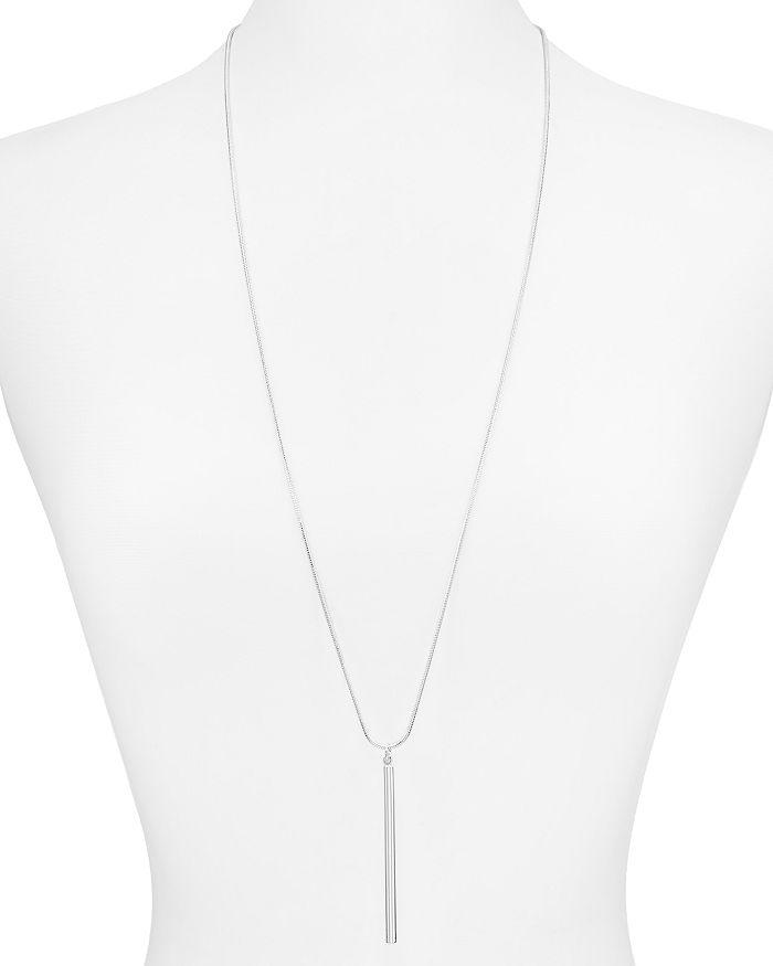 Argento Vivo Bar Pendant Necklace, 32"