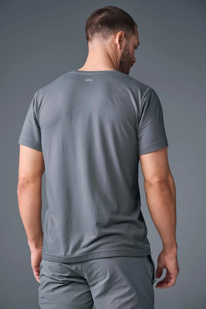 Alo Triumph Tee - Seashell Blue 2