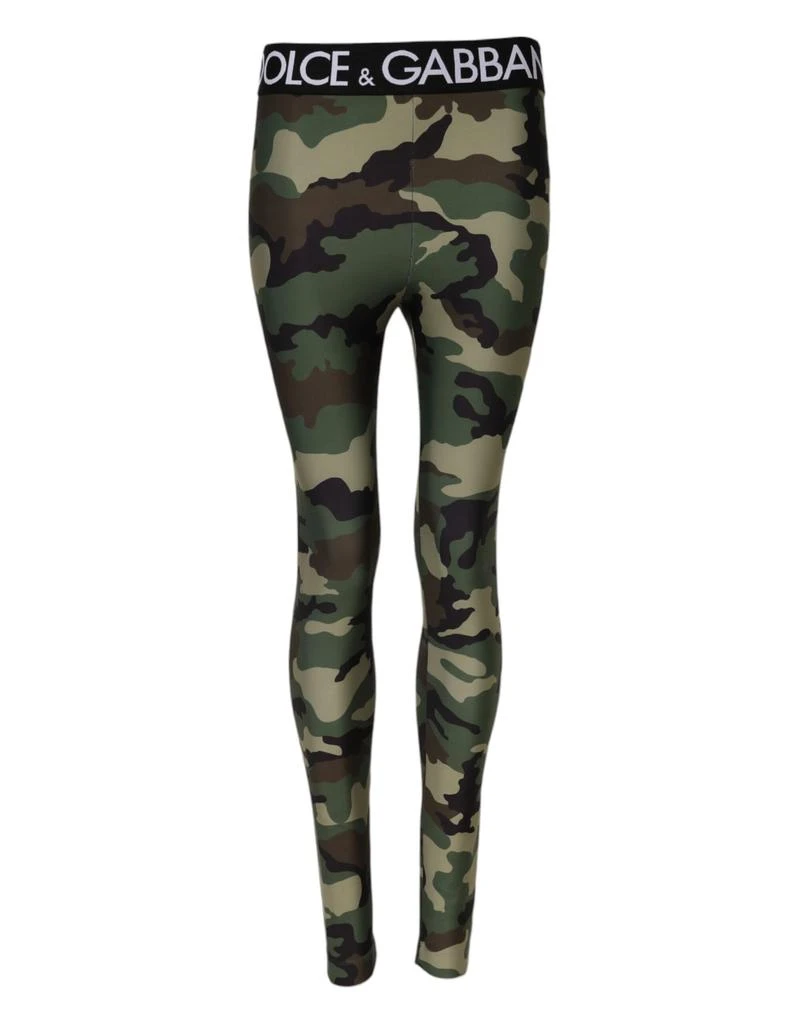 Dolce 
Gabbana Camouflage DG Waist Leggings Women
s Pants