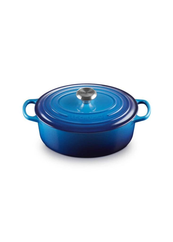 Le Creuset Signature cast iron oval casserole 27cm 4.1l 5