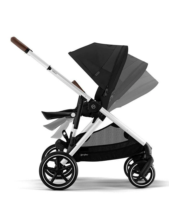 Cybex Gazelle S 2 Single to Double + Aton G Swivel Travel System with Gazelle S Cot 6
