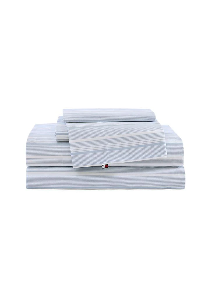 Tommy Hilfiger Sailing Stripe Cotton Sheet Set 2