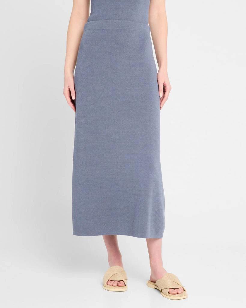 BY MALENE BIRGER Roz Straight Viscose Midi Skirt 4