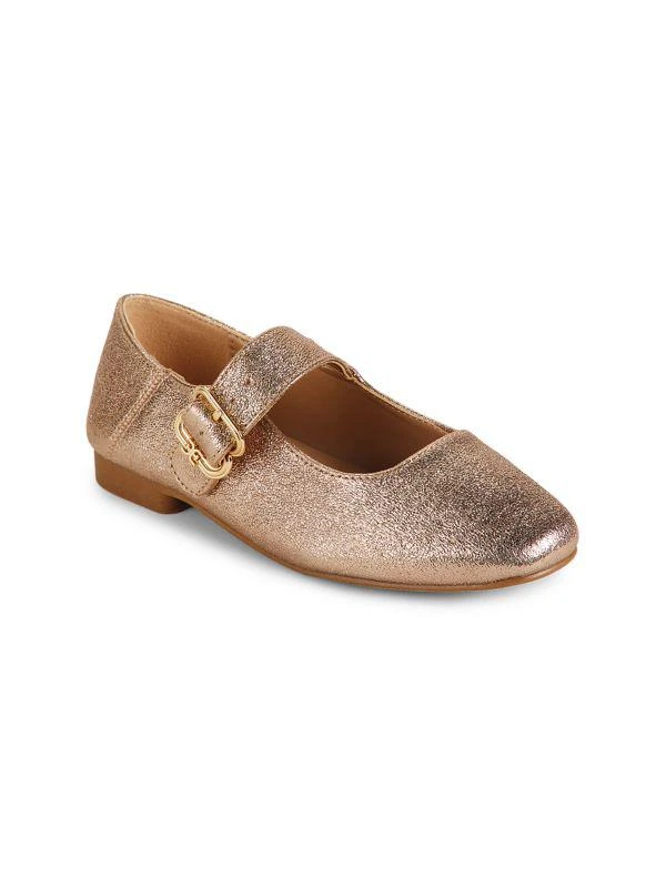 Sam Edelman Girl's Maeve Michela Metallic Mary Janes 1