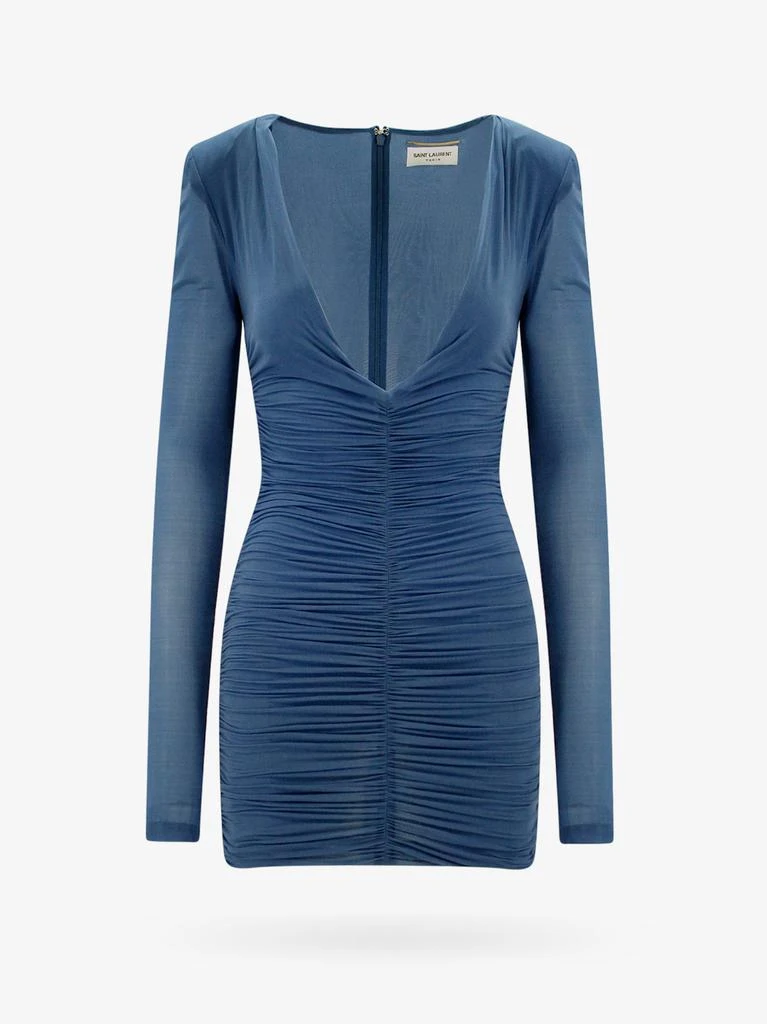 Yves Saint Laurent Draped fabric dress 1