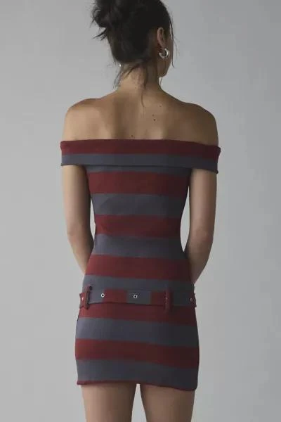 The Ragged Priest The Ragged Priest Pixie Off-The-Shoulder Mini Dress 4
