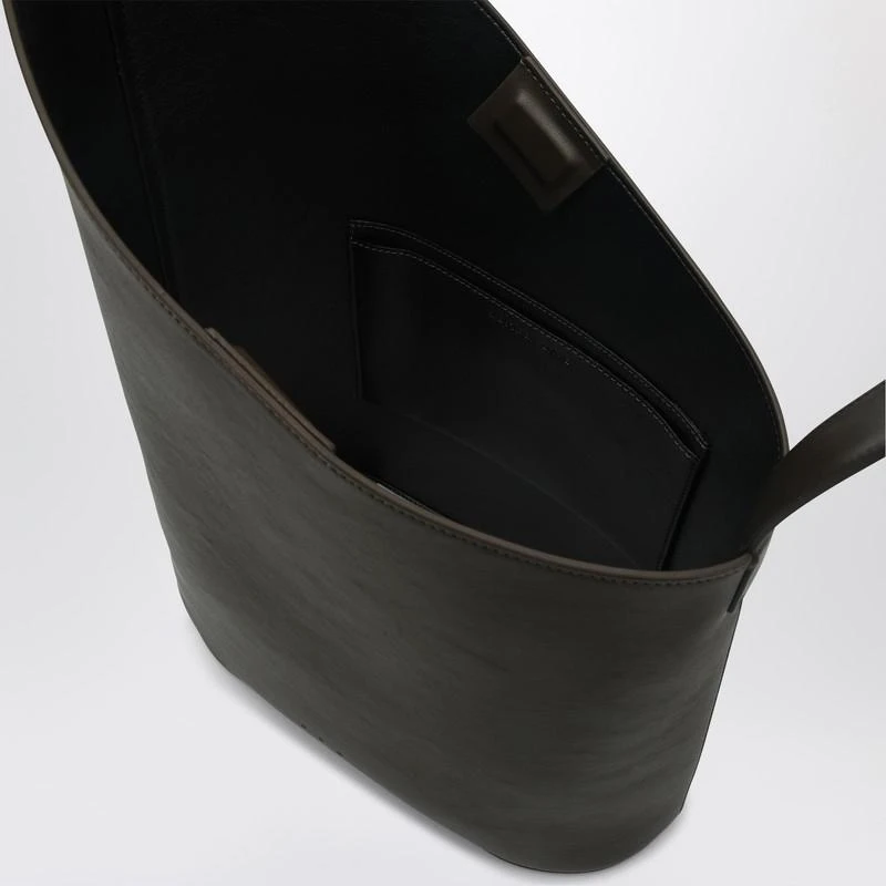 AESTHER EKME Kaki leather Lune Tote bag 5