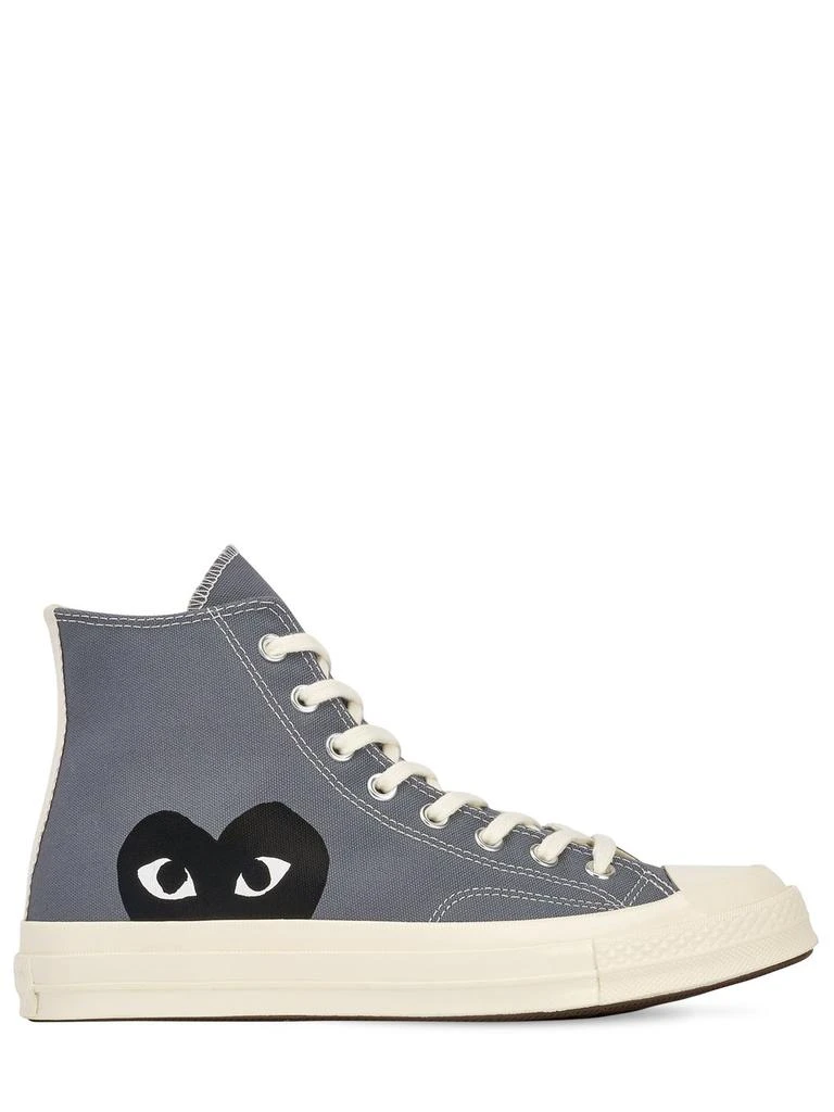 COMME DES GARÇONS PLAY 20mm Play Converse Cotton High Sneakers 1