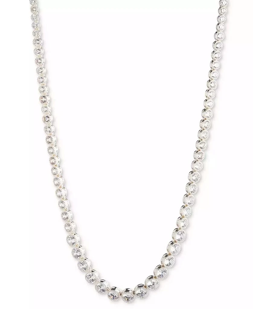 Ralph Lauren Cubic Zirconia Tennis Collar Necklace, 17" + 3" extender 1