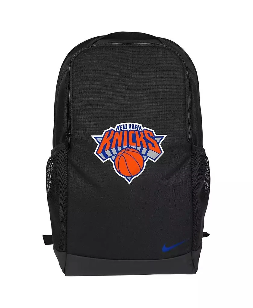 NIKE Black New York Knicks Brasilia Backpack 1