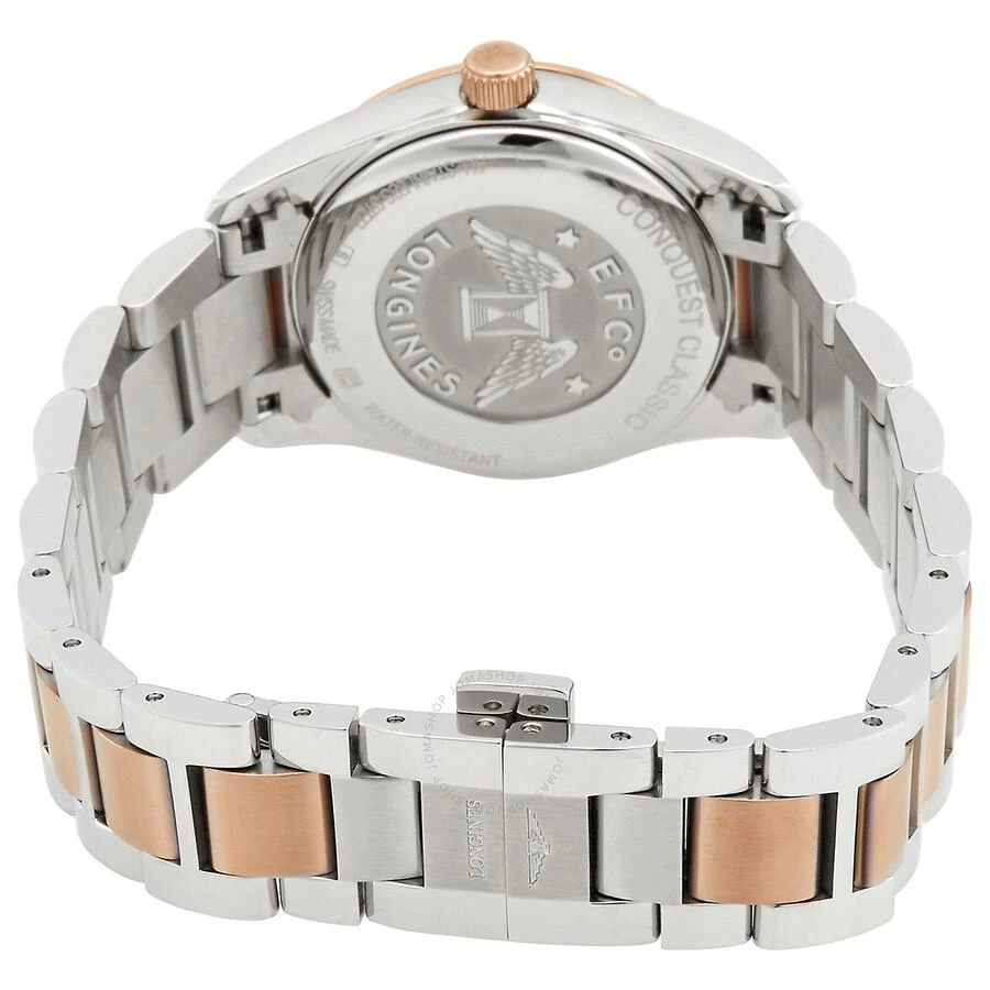 Longines Conquest Classic Quartz Diamond White Mother of Pearl Dial Ladies Watch L22863877 3