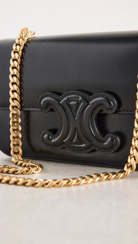 Shopbop Archive Celine Cuir Chain Shoulder Bag 4