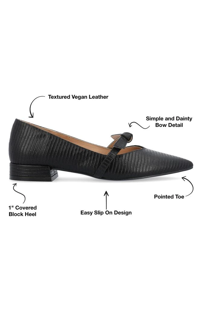Journee Collection Cait Mary Jane Pump - Wide Width 9