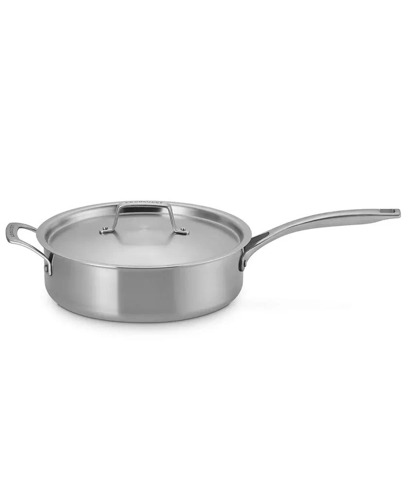 Le Creuset Essential Stainless Steel 4.6-Quart Sauté Pan