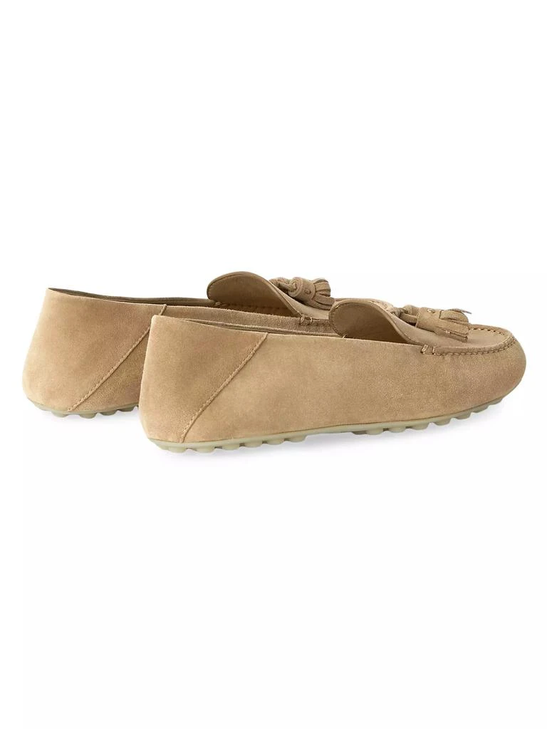 Loro Piana Dot Sole Leather Moccasin Loafers 3
