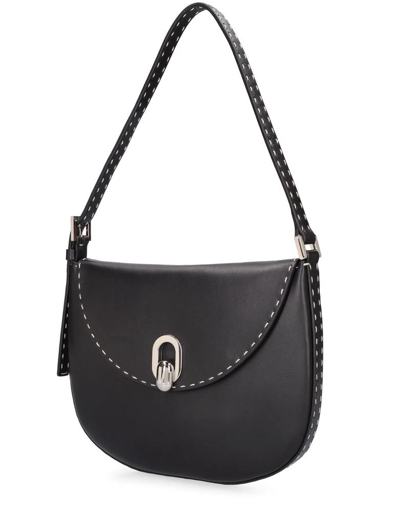 SAVETTE Small Tondo Studded Leather Hobo Bag 2