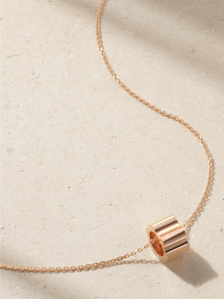 De Beers Rvl 360 18k 玫瑰金钻石项链