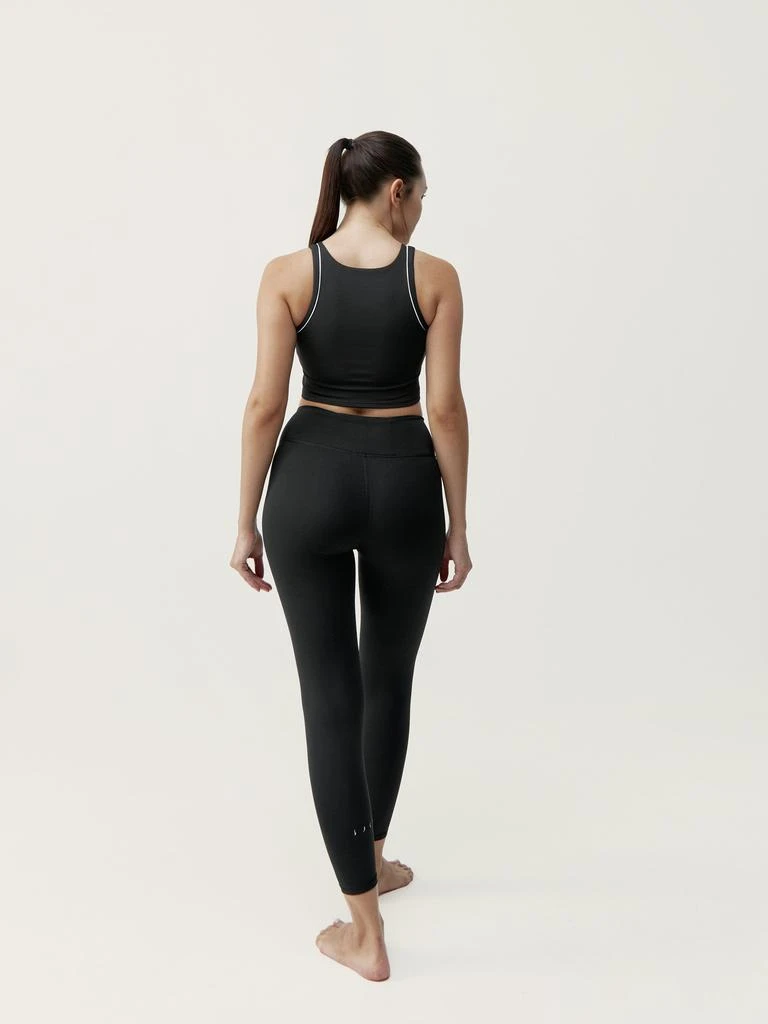 预计3周后发货 Born Living Yoga Legging Indra - Noir/Blanc Cassé - Femme 6