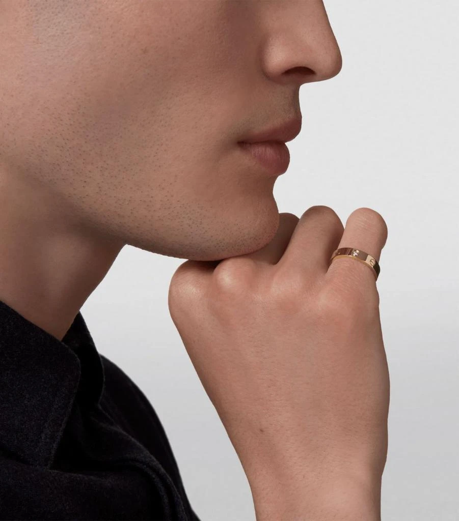 Cartier Yellow Gold and Diamond LOVE Wedding Band 2