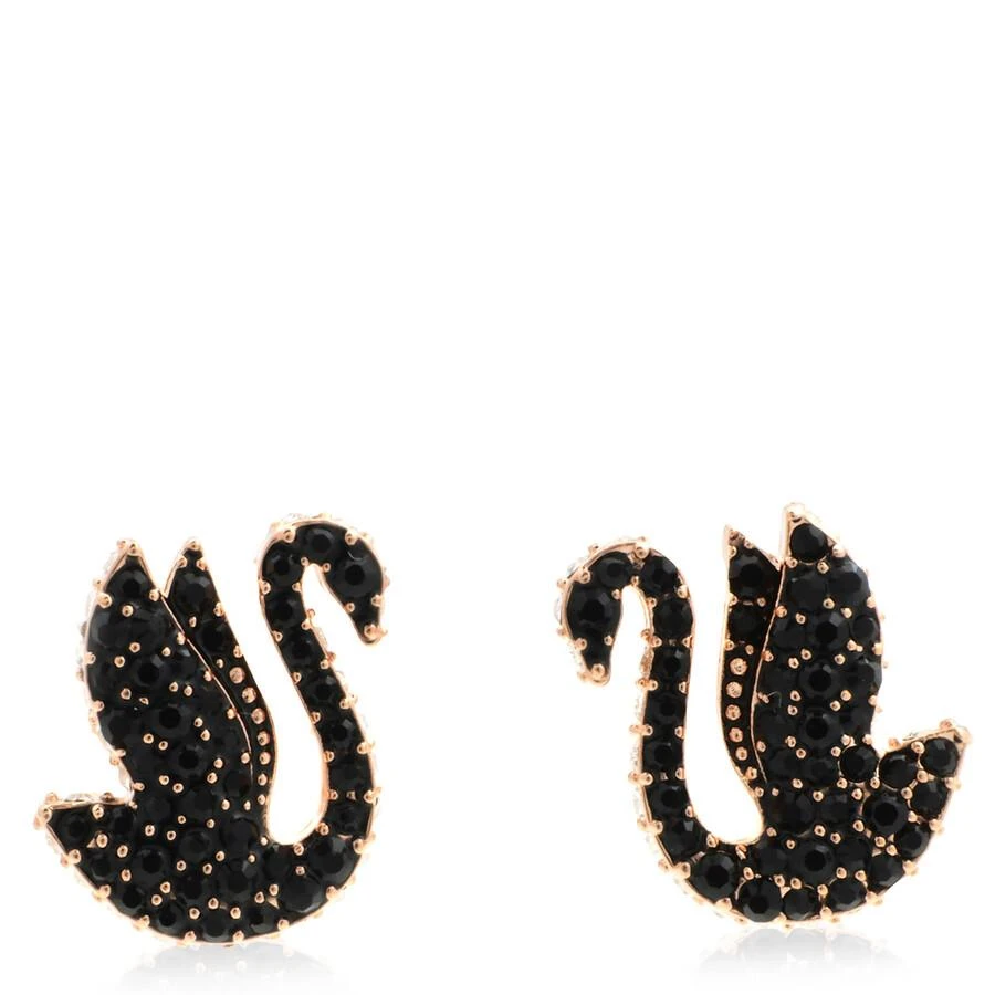 Swarovski Swan Stud Earrings