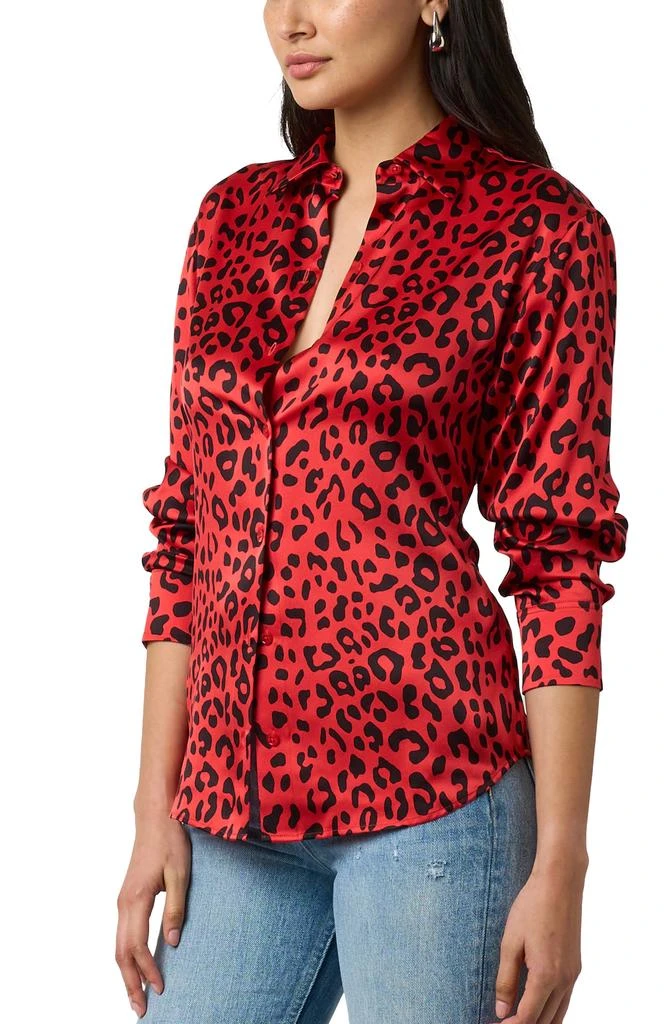 Equipment Print Silk Button-Up Shirt 3
