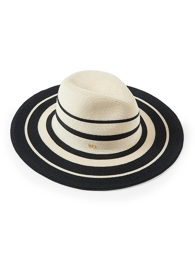 Eugenia Kim Emmanuelle Logo Packable Sun Hat 1