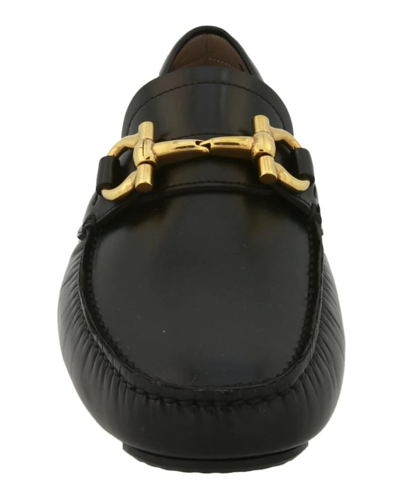 Salvatore Ferragamo Parigi Gancini Leather Drivers 4
