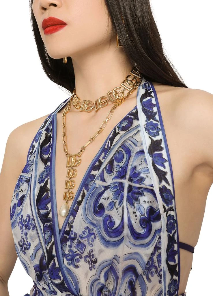 Dolce & Gabbana Necklace with pearl embellishment 7
