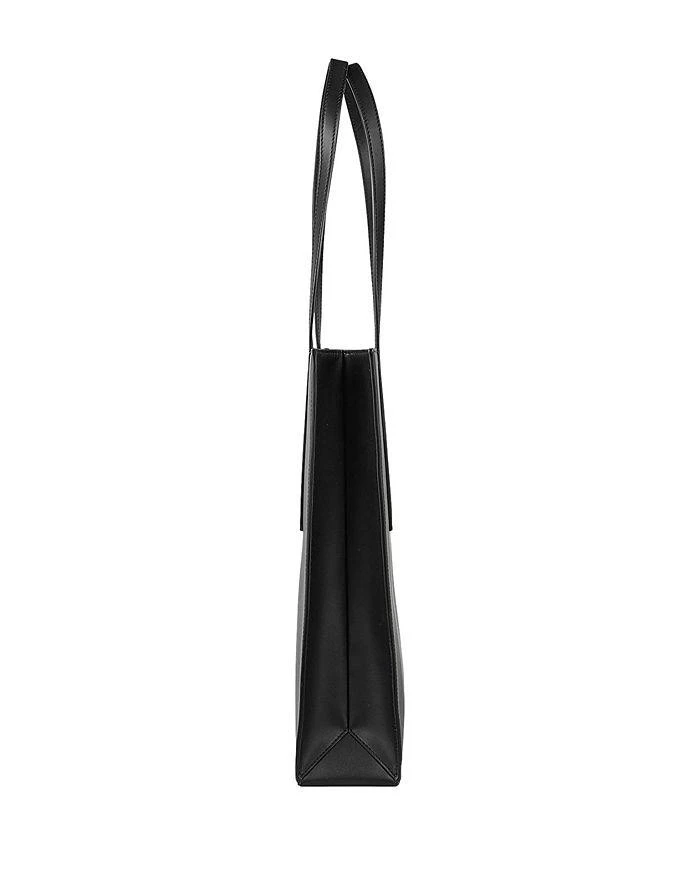 Sandro Slim Leather Tote Bag 3