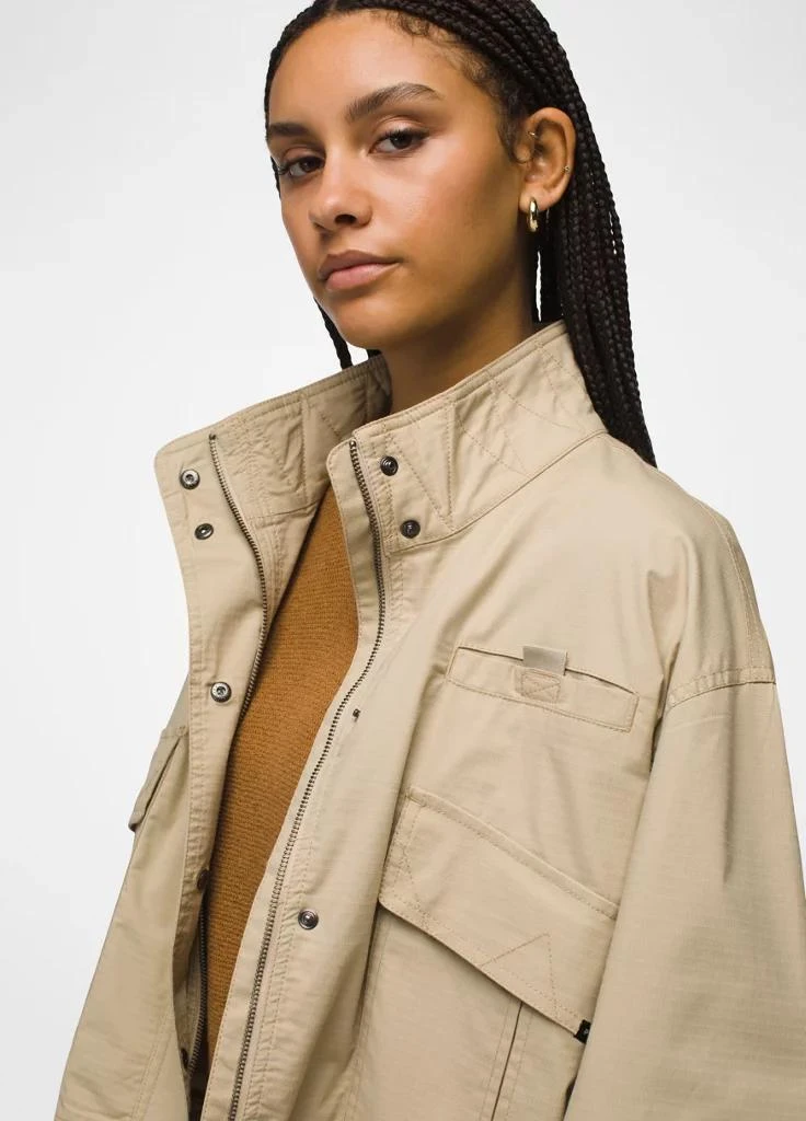 Prana Womens prAna Palisades Ripstop Jacket - Sandstone 3